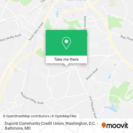Dupont Community Credit Union map