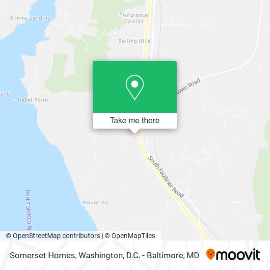 Somerset Homes map