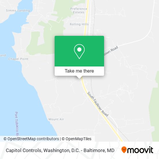 Capitol Controls map