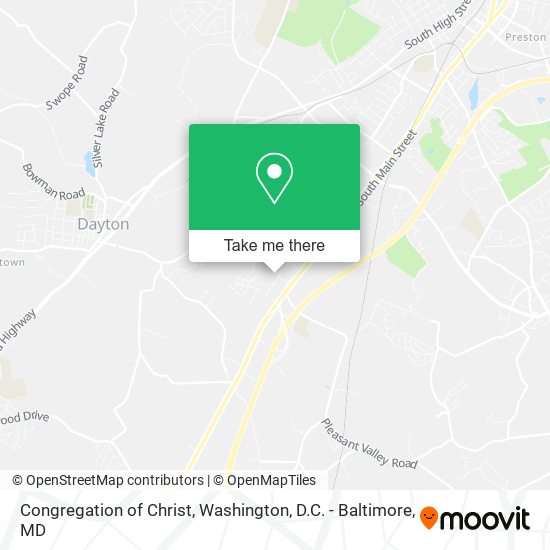 Mapa de Congregation of Christ