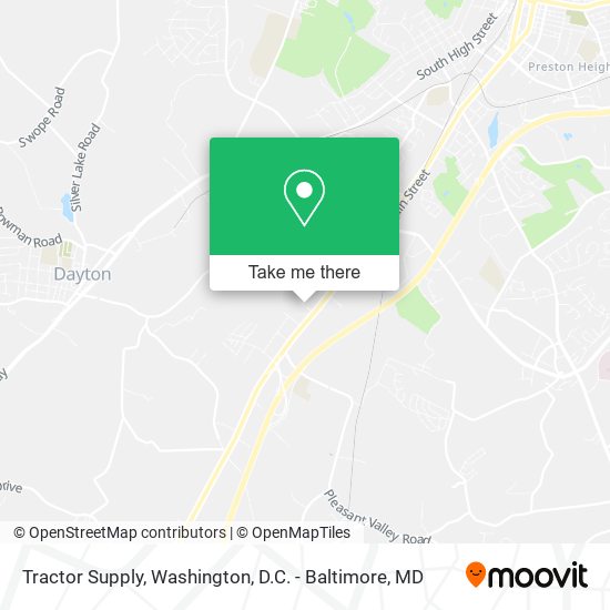 Tractor Supply map