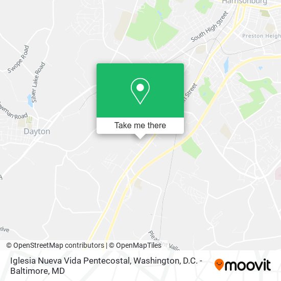 Mapa de Iglesia Nueva Vida Pentecostal