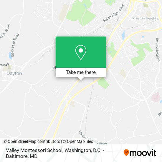 Valley Montessori School map