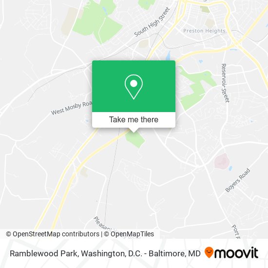 Ramblewood Park map