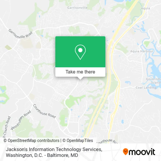 Jackson's Information Technology Services map