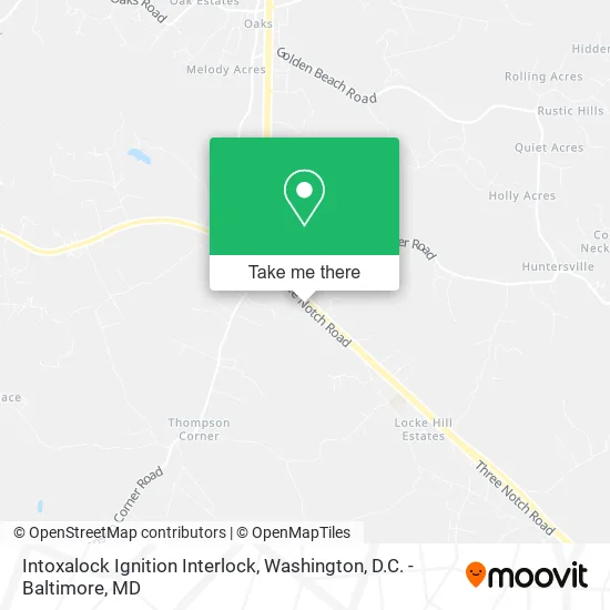 Intoxalock Ignition Interlock map