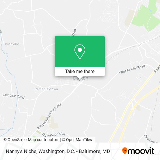 Mapa de Nanny's Niche
