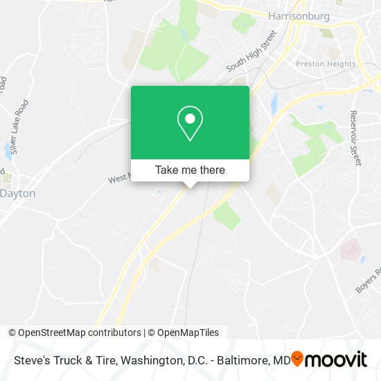 Mapa de Steve's Truck & Tire