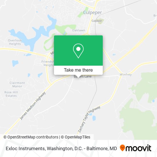 Exloc Instruments map