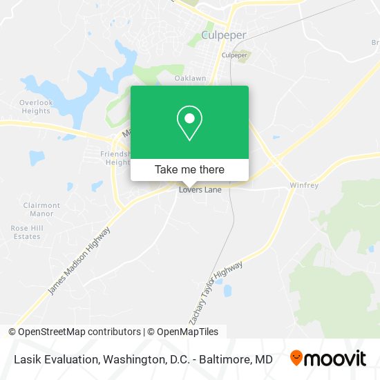 Lasik Evaluation map