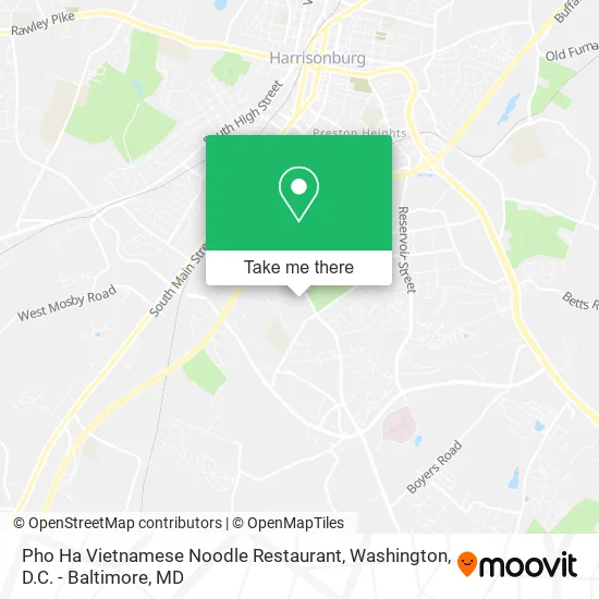 Mapa de Pho Ha Vietnamese Noodle Restaurant
