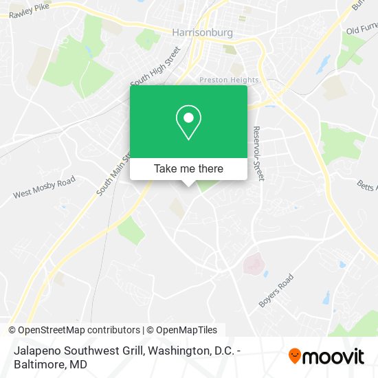 Jalapeno Southwest Grill map
