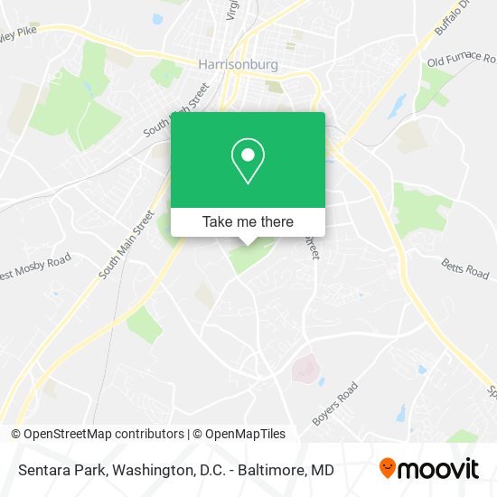 Sentara Park map