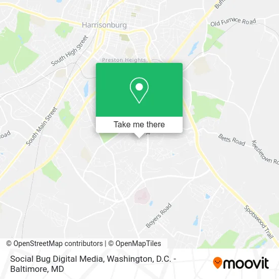 Social Bug Digital Media map