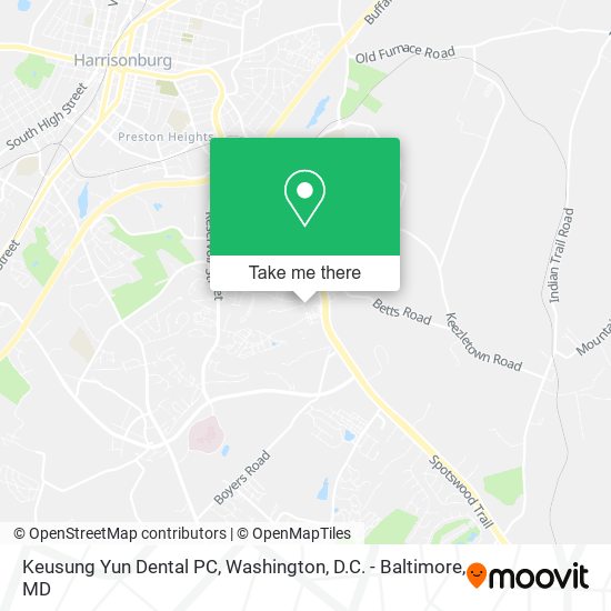 Keusung Yun Dental PC map