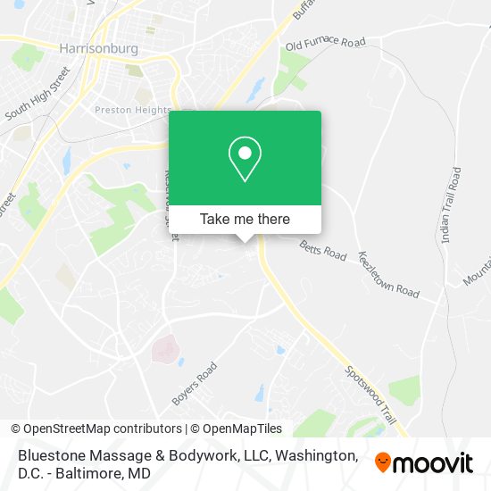 Bluestone Massage & Bodywork, LLC map