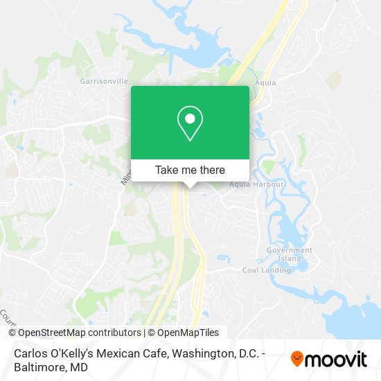 Mapa de Carlos O'Kelly's Mexican Cafe