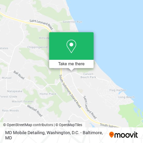 MD Mobile Detailing map