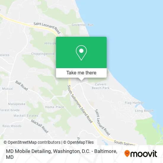 Mapa de MD Mobile Detailing