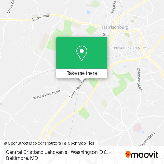 Mapa de Central Cristiano Jehovanisi