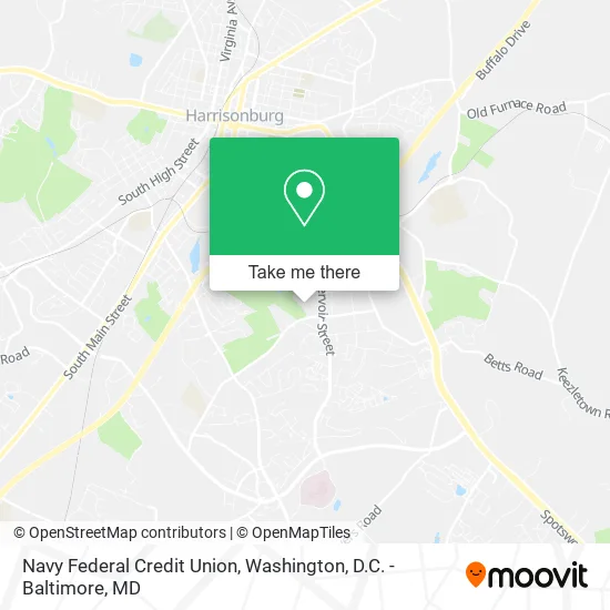Navy Federal Credit Union map