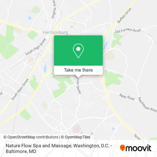 Mapa de Nature Flow Spa and Massage