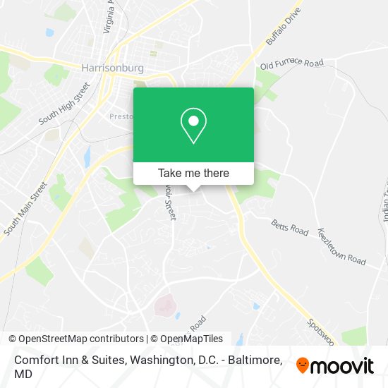 Comfort Inn & Suites map