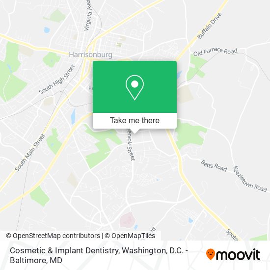 Cosmetic & Implant Dentistry map
