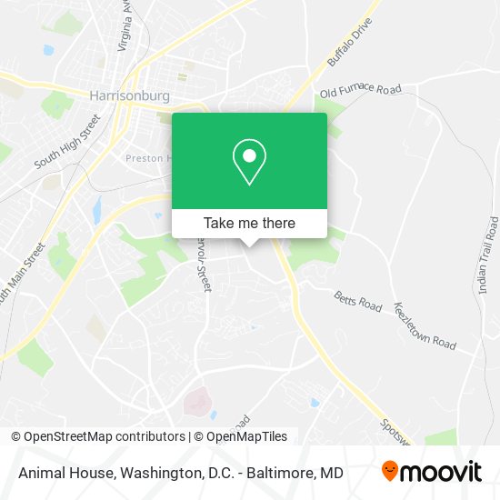 Animal House map