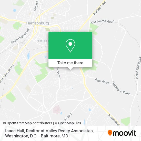 Isaac Hull, Realtor at Valley Realty Associates map