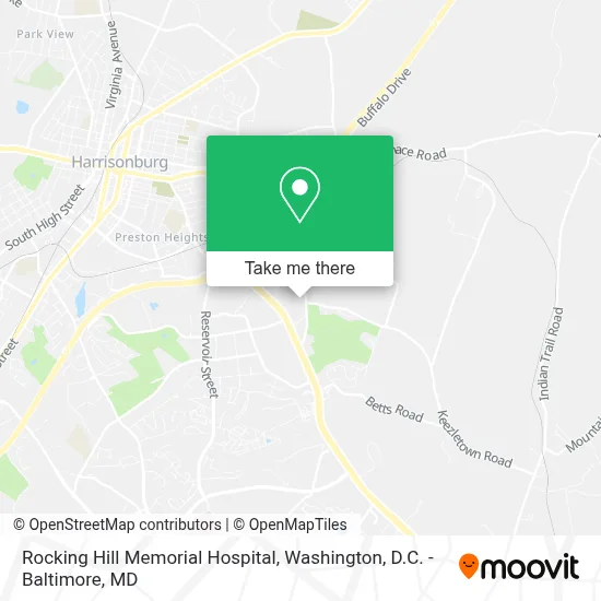 Rocking Hill Memorial Hospital map