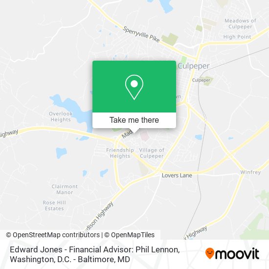 Edward Jones - Financial Advisor: Phil Lennon map