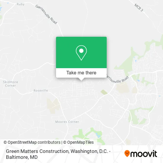 Green Matters Construction map