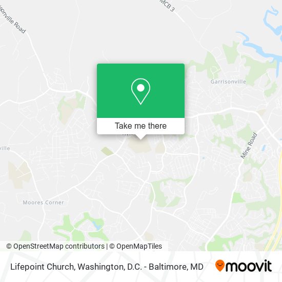 Lifepoint Church map