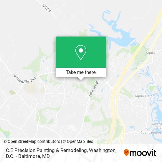 C.E Precision Painting & Remodeling map