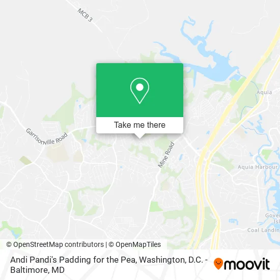 Andi Pandi's Padding for the Pea map