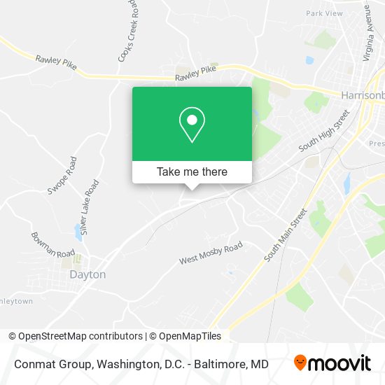 Conmat Group map