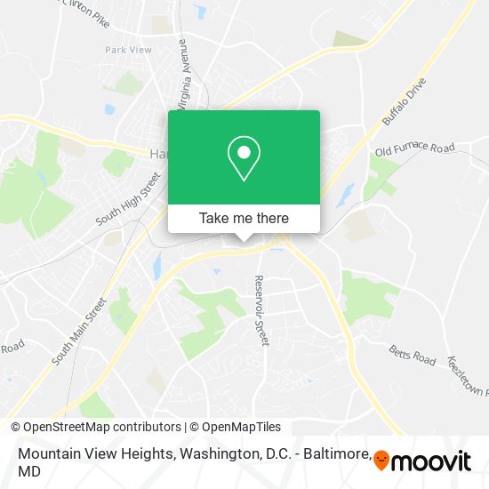 Mountain View Heights map