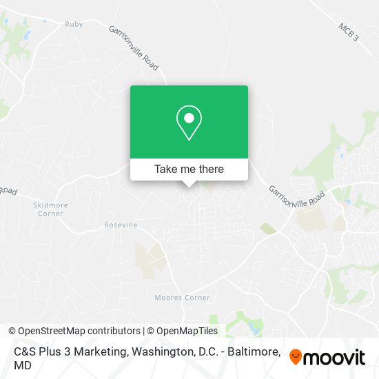 Mapa de C&S Plus 3 Marketing