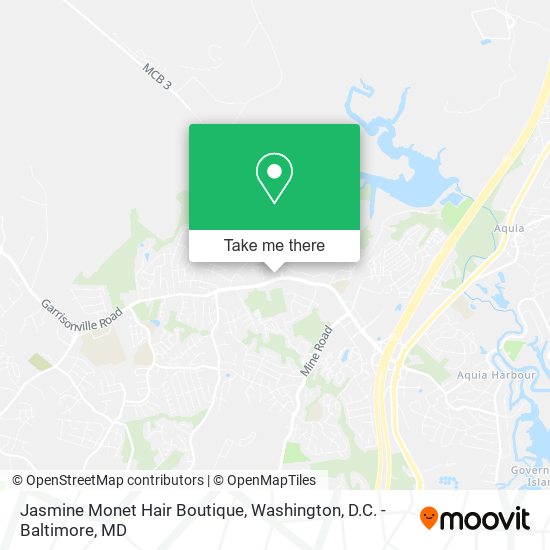 Jasmine Monet Hair Boutique map