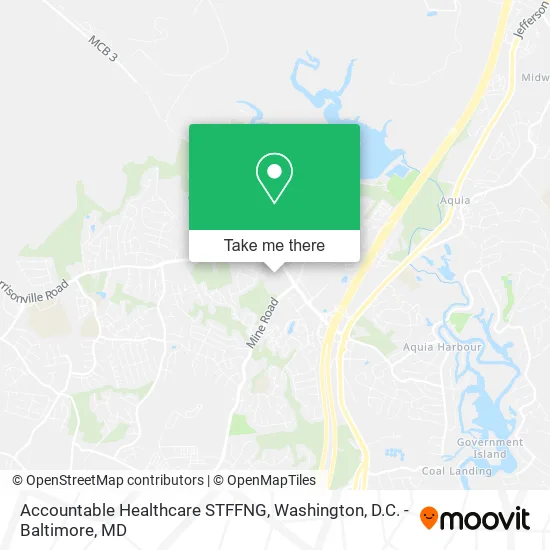 Accountable Healthcare STFFNG map
