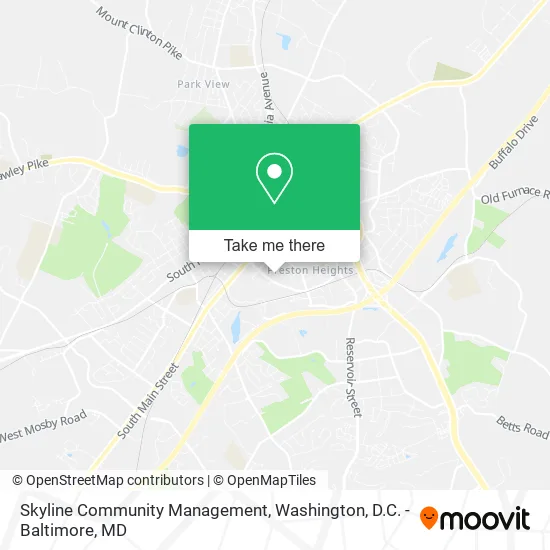 Skyline Community Management map