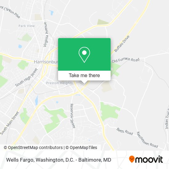 Wells Fargo map