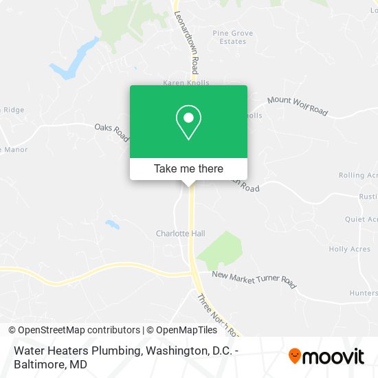 Water Heaters Plumbing map