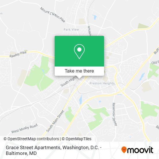 Grace Street Apartments map