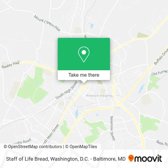 Staff of Life Bread map