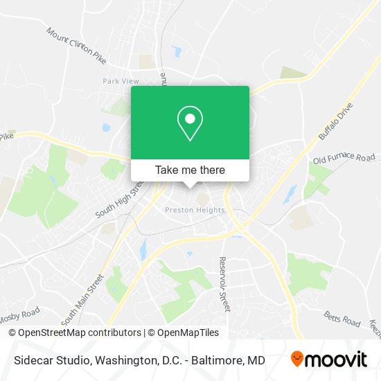 Mapa de Sidecar Studio