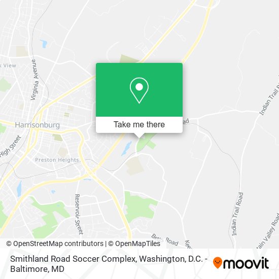 Smithland Road Soccer Complex map