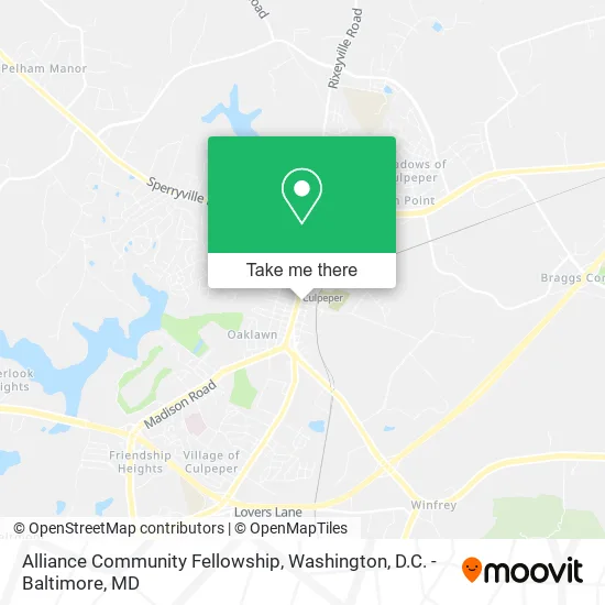 Mapa de Alliance Community Fellowship