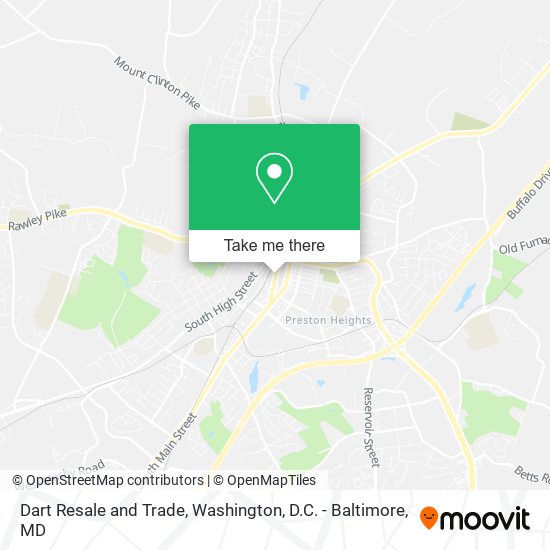Dart Resale and Trade map